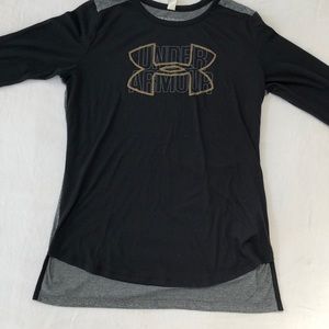 Girls Large Under Armour long sleeve tee